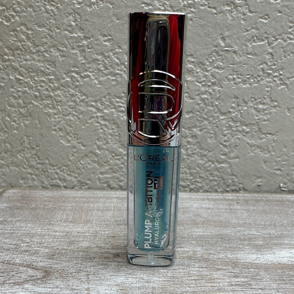 $6 🌙 L'Oreal Plump Ambition Lip‎ Gloss - Crystal Ice